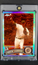 2011 Topps Chrome Sepia Refractor #191 Andrew Cashner Rookie /99 GREAT CONDITION - £4.29 GBP
