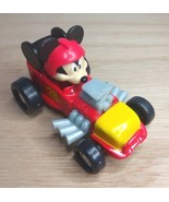 Disney Mickey Mouse Club 28 Hot Rod Racer Roadster Diecast Car Mattel 2016 - $8.86
