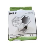 Genuine OEM Dell Printer Ink Cartridge Black 21 Series Y498D New Sealed ... - £14.64 GBP