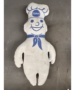 Vintage Pillsbury Doughboy 1971 Stuffed Animal Doll Plush Stuffie Promot... - $25.27 CAD