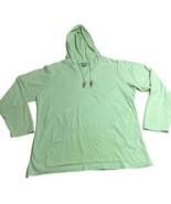 Artisan’s Size XL Long Sleeve Hooded Green Pull Over Women’s - $14.69