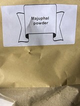 Majuphal powder  oak gall  majoophal  manjakani - QUERCUS INFECTORIA 50gm - $8.06