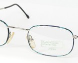 United Colors of Benetton A91 401 Silber Bunt Brille Rahmen 47-20-135mm - $58.51