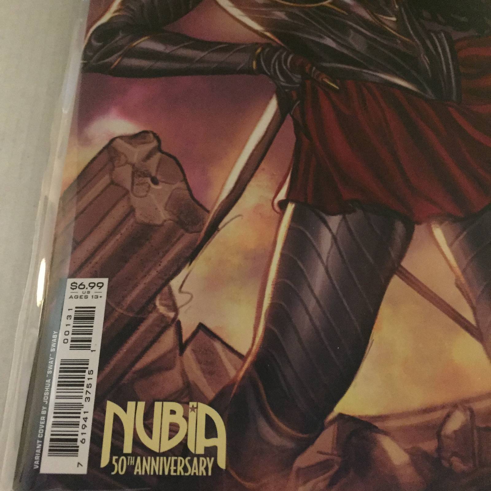 2022 DC Comics Nubia & The Justice League Joshua Sway Swaby Special Variant #1 Item image 5