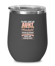wine Tumbler Stainless Steel Insulated Funny I&#39;m Not Just An Aunt Wonderful  - £25.91 GBP
