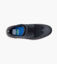 Nunn Bush Stance Knit Wingtip Oxford Walking Shoes Navy Multi 85072-492 image 6