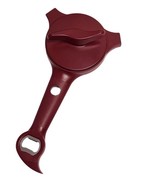 Kuhn Rikon 5-in-1 Multi Purpose Jar &amp; Bottle Opener QVC K51429 Eggplant - $544.58 MXN
