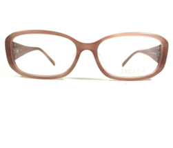 Escada VES207 COL.9YBM Eyeglasses Frames Pink Rectangular Full Rim 53-15-135 - £40.30 GBP