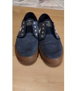 Nike SB Zoom Air Janoski Skate Shoes Blue Suede Canvas AH4233-400 Womens... - $38.51