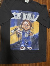 Chucky Horror Film Ice Killa First Choice Shirt Sz 2XL Bling Stones chil... - $523.78 MXN