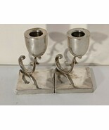 Mcm Paire P Lopez G Méxicain Argent Sterling 925 Bougie Supports Bâtons ... - $9,557.72 MXN