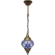 LaModaHome Ceiling Pendant Fixtures, Mosaic Lamps, Turkish Lamps, Hanging Lights - £47.94 GBP
