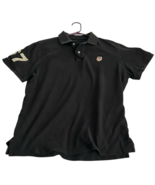 Men&#39;s Vtg Polo Jeans Company Ralph Lauren Cotton Blend Black Polo Shirt XL - $593.98 MXN