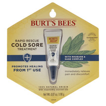Rapid Rescue Cold Sore Treatment by Burts Bees for Unisex - 0.07 oz Trea... - $264.58 MXN