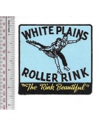 Vintage Roller Skating New York White Plains Roller Rink Promo Patch - £7.86 GBP