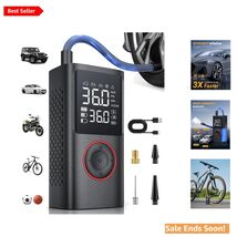 Multipurpose Cordless Tire Inflator - Modern Pump with Auto Shut-Off &amp; L... - $43.51