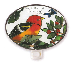 Night Lights -- Birds of a Feather -- Psalm 96:1 - $18.00