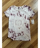 NWT MUDD Junior Crew Neck Tie Dyed Top, Size Small, Retail $24.00 - $12.00