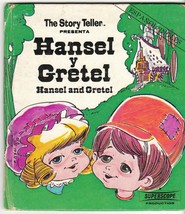 Hansel Y Gretel 1973 Superscope English and Spanish Vintage Picture Book - £5.53 GBP