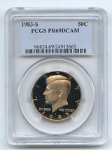 1983-S 50C (Proof) Kennedy Half Dollar PCGS  20140052 - £14.76 GBP