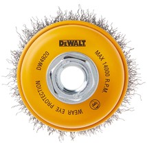 DEWALT Wire Cup Brush, Crimped, 3-Inch (DW4920) - £17.29 GBP