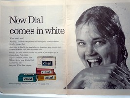 Dial Soap 2 Page Print Advertisement Art 1965 - £7.96 GBP