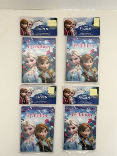 Disney Frozen 40 Invitations Cards & Envelopes for Kids - $11.64