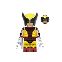 Wolverine X-Men 97 Marvel Comics Lego Compatible Minifigure Bricks Toys - $65.09 MXN