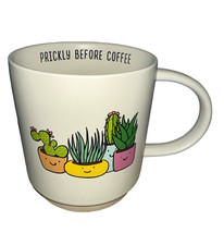 Hallmark Coffee Mug Shoebox Greetings Prickly Before Coffee Cactus Cup 12 oz - £13.32 GBP