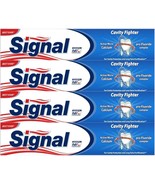 4 pcs Signal Cavity Fighter Toothpaste With Fresh Mint - 120 Ml /// FAST... - $53.50 CAD