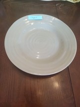 Pier 1 9&quot; Stoneware Gray Salad Plate Chipped Sold As Is New - $7.56