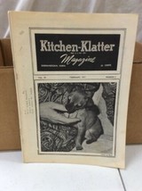 Vintage Kitchen Klatter Magazine local Recipes Shenandoah Iowa February 1971 - £7.86 GBP