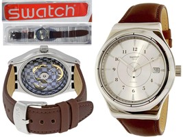 SWATCH Automatic Watch Man with Warranty 19 Jewels Swiss Made SW08 T1G - £107.85 GBP