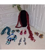 Vintage Boho 6-Piece Jewelry Collection: Necklaces &amp; Earring Sets, Estat... - $92.63 CAD