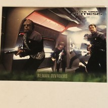 Star Trek Nemesis Trading Card #36 Reman Invaders Michael Dorn Jonathan Frakes - £1.57 GBP