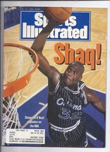 1992 Sports Illustrated Magazine November 30th Shaquille O&#39;Neal Rookie - £15.24 GBP