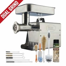 Dual Grind #22 Big Bite Meat Grinder + 11Pc Grinder Cleaning Kit - $1,173.99