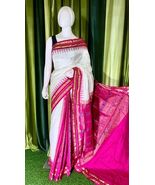 Exquisite Handloom Silk Saree | Lightweight Festive Wear - $314.34