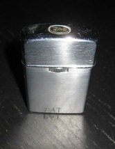 Vintage SAROME GAS Stainless Steel Engraved Gas butane Lighter - $6.99