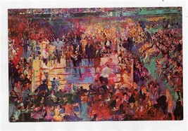 LeRoy Neiman Knoedler Postcard Introduction of Champions Madison Square Garden - £12.51 GBP