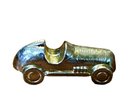 Monopoly Deluxe Edition Game Replacement Gold Toned CAR VEHICLE Pawn Token 1995 - £3.09 GBP