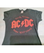 AC/DC Dirty Deeds Rockware Anthill Trading Women’s Black Shirt Size Medium - £18.32 GBP