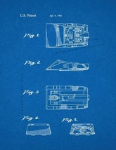 Star Trek Surak Shuttle Patent Print - Blueprint - $7.95+