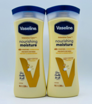 2x Vaseline Intensive Care NOURISHING MOISTURE Lotion Non-Greasy 10 oz F... - £15.65 GBP