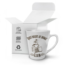 Coffee Reading Club NEW White Tea Coffee Latte Mug 12 17 oz | Wellcoda - £13.43 GBP+