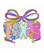 Coquette Texas PNG, Preppy Neon Bow State Pride PNG, Trendy Girly Texas PNG - $46.00 MXN