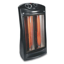 Optimus Fan Forced Tower Quartz Heater with Thermostat - $81.95