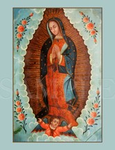 8.5X11 Mary Our Lady of Guadalupe Picture New Art Poster Print Jesus Bible Art - £9.68 GBP