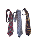 3 LOT - TIE TIES - COVINGTON - SY&#39;S TIES - Silk-ITALY-California - San F... - $28.70 CAD