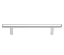 GlideRite 5&quot; CC Solid Steel Bar Cabinet Pull Polished Chrome - 5002-128-PC-1 - £3.98 GBP